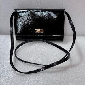 Kate Spade Bixby Place Summer  Black Crossbody Bag WLRU5681